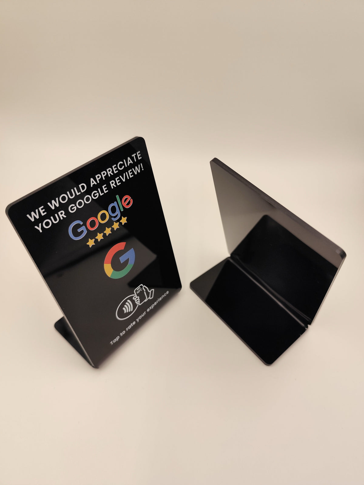 Tarjeta RapidNFC para Reseñas de Google